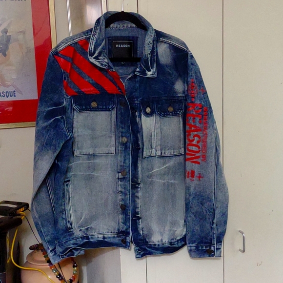 NWT Mens denim jackets XXL - Picture 1 of 8